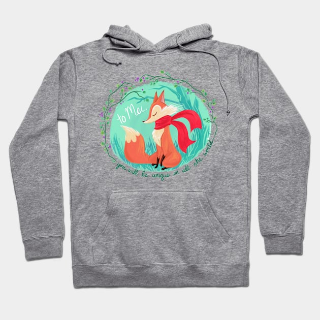 Unique In All The World Fox Hoodie by JoTheZette